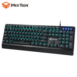 Best selling Cool design High Quality Computer Accessories Full Keys Anti-ghosting Aluminum Mechanical Gaming Keyboard