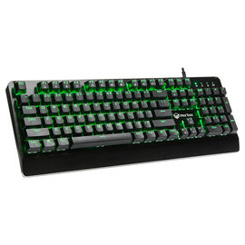 Latest Full Keys Anti-ghosting Waterproof 7 Colors Backlit Wired Gaming Mechanical Keyboard