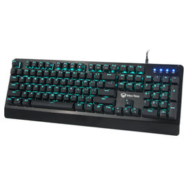 Latest Full Keys Anti-ghosting Waterproof 7 Colors Backlit Wired Gaming Mechanical Keyboard