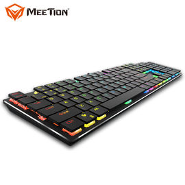 MEETION MK80 Keyboard Macro Programme Desktop Led Rgb Backlight Light Gamer Usb PC Computer Game Mechanical Gaming