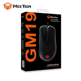 MeeTion GM19 2020 Computer Waterproof Led Light Weight Optical RGB Wired Mice Mouse Six Click Gaming Mouse