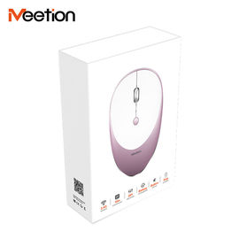 MeeTion R600 Cute Pink PC Small Travel Silent 2.4G Wifi Usb Mini Optical Laptop Wireless Mice Mouse Have DPI