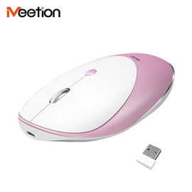 MeeTion R600 Cute Pink PC Small Travel Silent 2.4G Wifi Usb Mini Optical Laptop Wireless Mice Mouse Have DPI