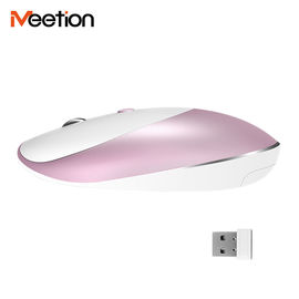 MeeTion R600 Cute Pink PC Small Travel Silent 2.4G Wifi Usb Mini Optical Laptop Wireless Mice Mouse Have DPI