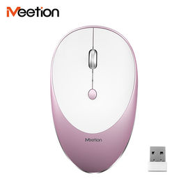 MeeTion R600 Cute Pink PC Small Travel Silent 2.4G Wifi Usb Mini Optical Laptop Wireless Mice Mouse Have DPI