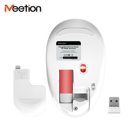 MeeTion R600 Cute Pink PC Small Travel Silent 2.4G Wifi Usb Mini Optical Laptop Wireless Mice Mouse Have DPI